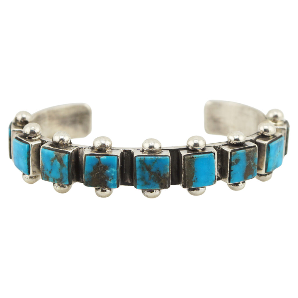 Kingman Row Cuff by Melvin Francis (Navajo)