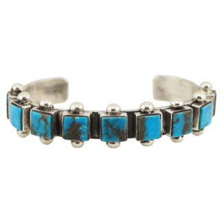 Kingman Row Cuff by Melvin Francis (Navajo)